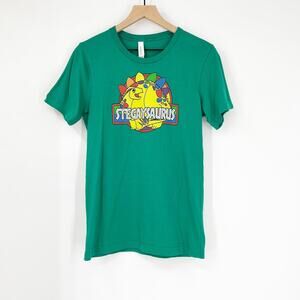 Pridosaurs Stegaysaurus Graphic T-Shirt Punny Pride Size Small
